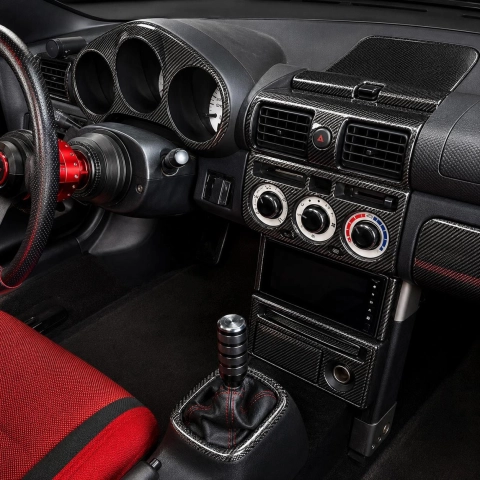 Toyota MR2 2000-in poi 2 porte kit rivestimento cruscotto e interni 3D