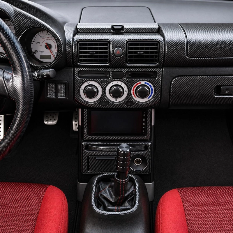 Toyota MR2 2000-in poi 2 porte kit rivestimento cruscotto e interni 3D