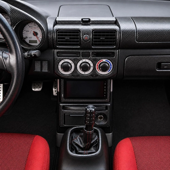 Toyota MR2 2000-in poi 2 porte kit rivestimento cruscotto e interni 3D