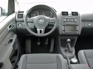 Volkswagen Touran 2010 Kit Rivestimento Cruscotto all'interno del veicolo Cruscotti personalizzati 12-Decori