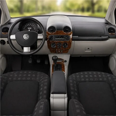 Volkswagen New Beettle 1998-2002 kit cruscotto 3D, 11 pezzi
