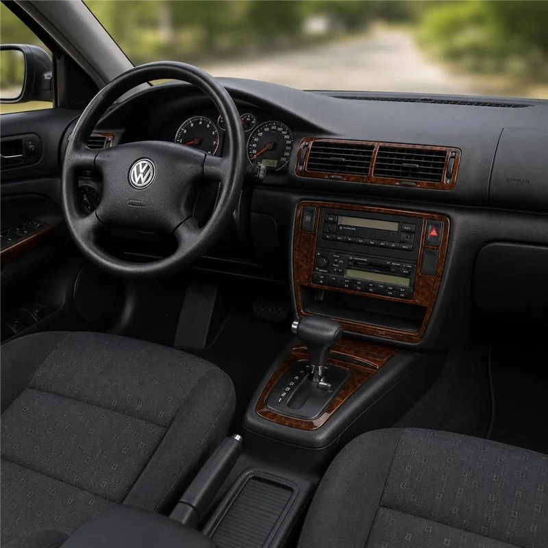 Volkswagen Passat B5 Typ 3B 1996-2004 kit cruscotto 3D, 26 pezzi