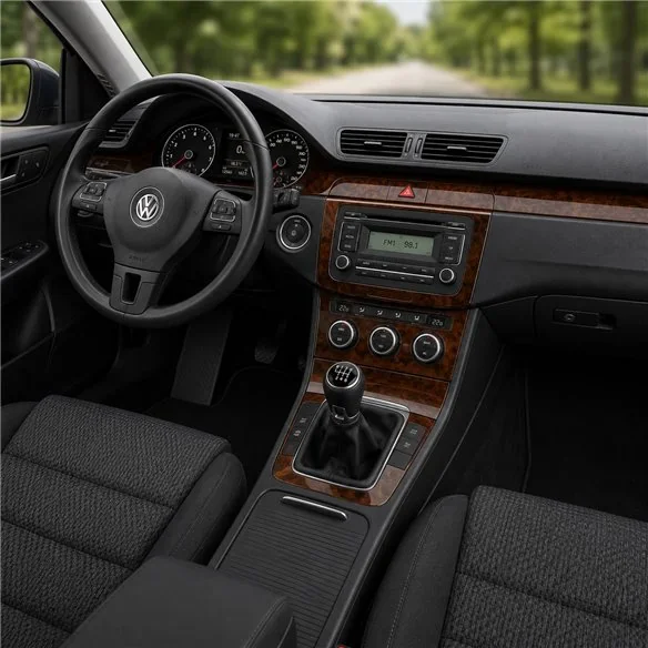 Volkswagen Passat B6 Tacho 2005+ 2010+ kit cruscotto 3D, 3 pezzi