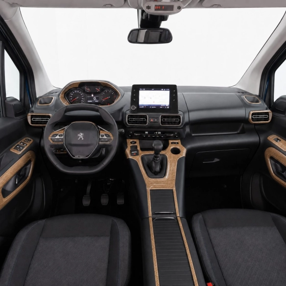 Opel Combo Cargo 2018-Present Kit Modanature Cruscotto Interni 3D 33 Pezzi Cambio Manuale