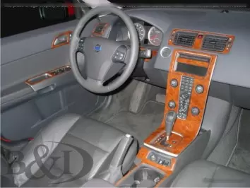 Volvo S40 2004-UP Full Set Cruscotto BD Rivestimenti interni