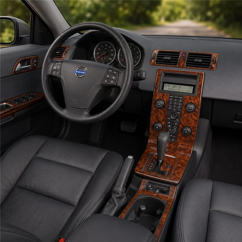 Volvo S40 2004+ set completo kit cruscotto 3D