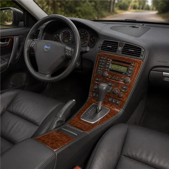Volvo S 60 2000-2005 kit cruscotto 3D, 10 pezzi