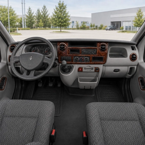 Nissan Interstar 2003-in poi kit rivestimento cruscotto e interni 3D 28 pezzi 2