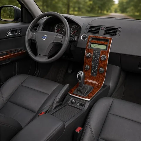 Volvo S 40-V 50-C 30 2003+ kit cruscotto 3D, 13 pezzi