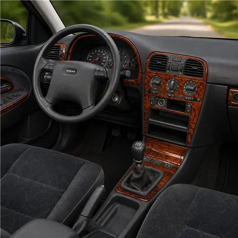 Volvo S 40-V 40 1996-2000 kit cruscotto 3D, 18 pezzi