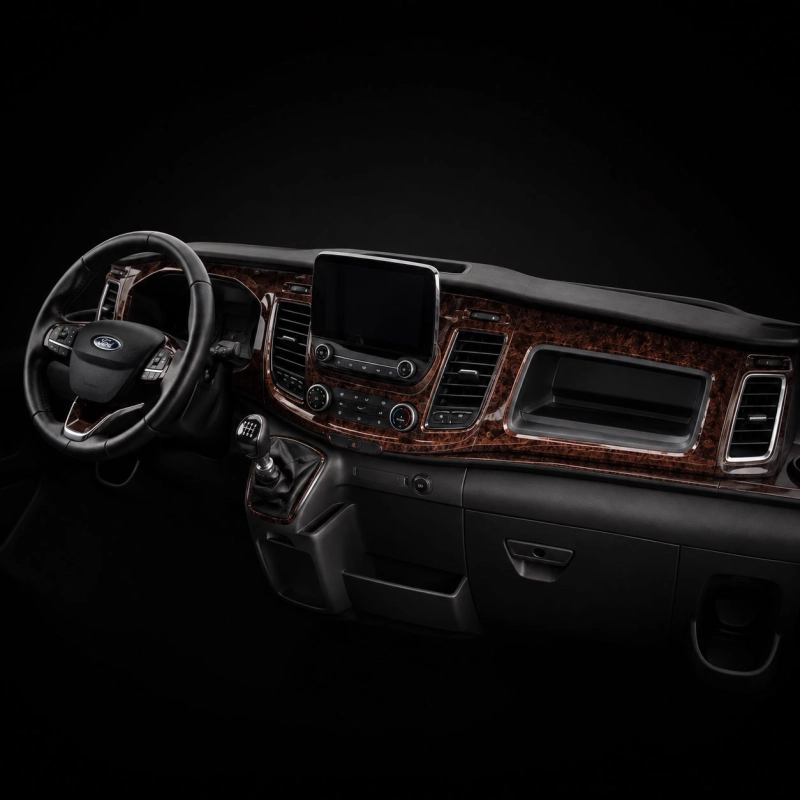Ford New Transit 2020 kit rivestimento cruscotto e interni 3D 27 pezzi