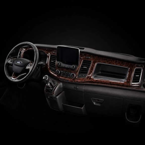 Ford New Transit 2020 kit rivestimento cruscotto e interni 3D 27 pezzi