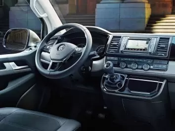 Volkswagen Transporter T6 2016 Mascherine sagomate per rivestimento cruscotti 38-Decori