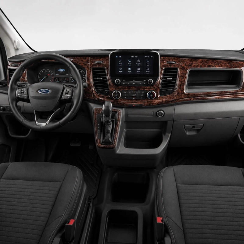 Ford New Transit 2020 kit rivestimento cruscotto e interni 3D 27 pezzi