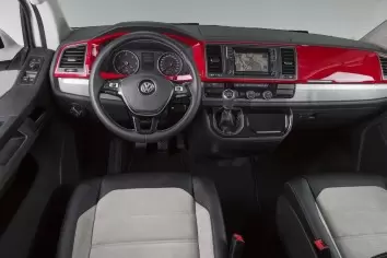 Volkswagen Transporter T6 2016 Mascherine sagomate per rivestimento cruscotti 20-Decori
