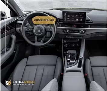 Audi A3 (8Y) 2020-Presnt. Multimedia MMI Navigation plus 10,1" Vetro Protettivo HD trasparente di navigazione Protezione