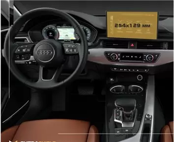 Audi A4 (B8) 2007 - 2015 Multimedia MMI 6,5" Vetro Protettivo HD trasparente di navigazione Protezione