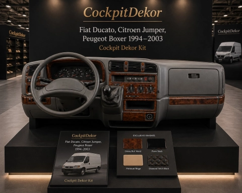 Peugeot Boxer 1994-2002 kit cruscotto 3D, 32 pezzi 2