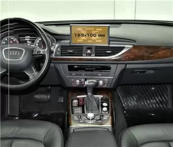 Audi A5 (F5) Pre-facelift 2016 - 2020 Multimedia MMI 8,3" Vetro Protettivo HD trasparente di navigazione Protezione