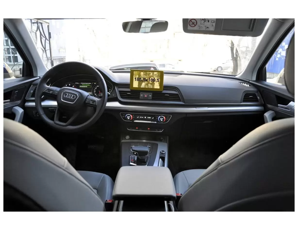 Audi Q3 II (F3) 2018 - Present Multimedia MMI 8,8" Vetro Protettivo HD trasparente di navigazione Protezione