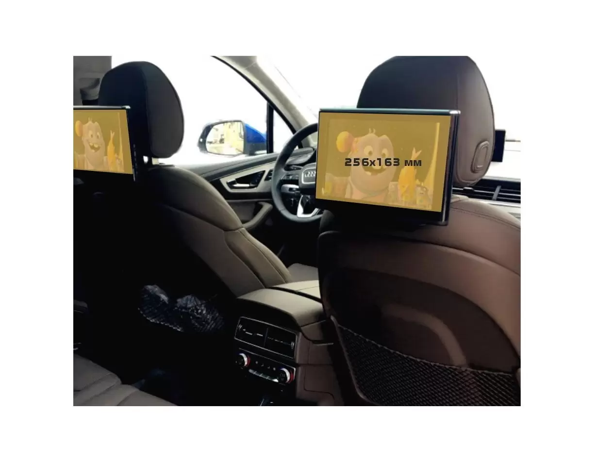 Audi Q5 II (FY) 2021 2020 - Present Multimedia MMI 8,3" Vetro Protettivo HD trasparente di navigazione Protezione