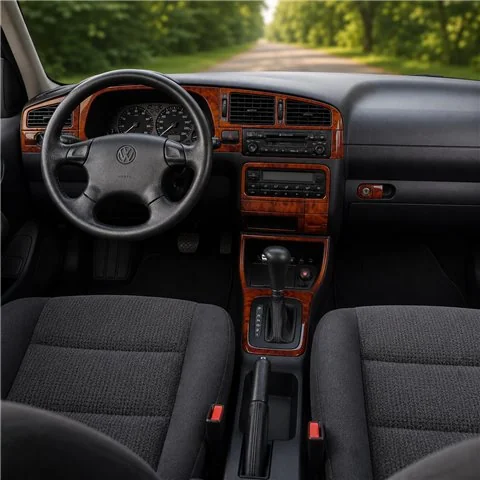 Volkswagen Cabrio 1994-2002 cambio automatico kit cruscotto 3D, 18 pezzi