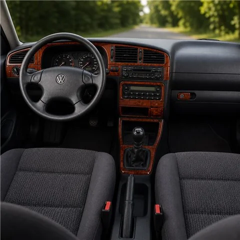 Volkswagen Cabrio 1994-2002 cambio manuale kit cruscotto 3D, 18 pezzi