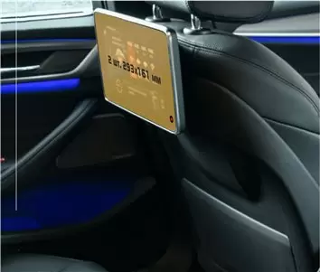 Bentley Mulsanne 2016 - Present Multimedia 8" Vetro Protettivo HD trasparente di navigazione Protezione