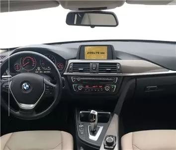 BMW 2 Series (F44) 2019 - Present Digital Speedometer BMW Live Cockpit Professional 10,25" Vetro Protettivo HD trasparente di na