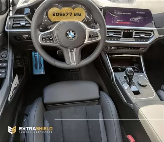 BMW 4 Series (F32) 2013 - 2017 Multimedia 8,8" Vetro Protettivo HD trasparente di navigazione Protezione