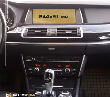 BMW 6 Series (F12) 2011 - 2018 Multimedia NBT EVO 10,2" Vetro Protettivo HD trasparente di navigazione Protezione