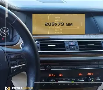 BMW 6 Series (F12) 2015 - 2018 Multimedia NBT 8,8" Vetro Protettivo HD trasparente di navigazione Protezione