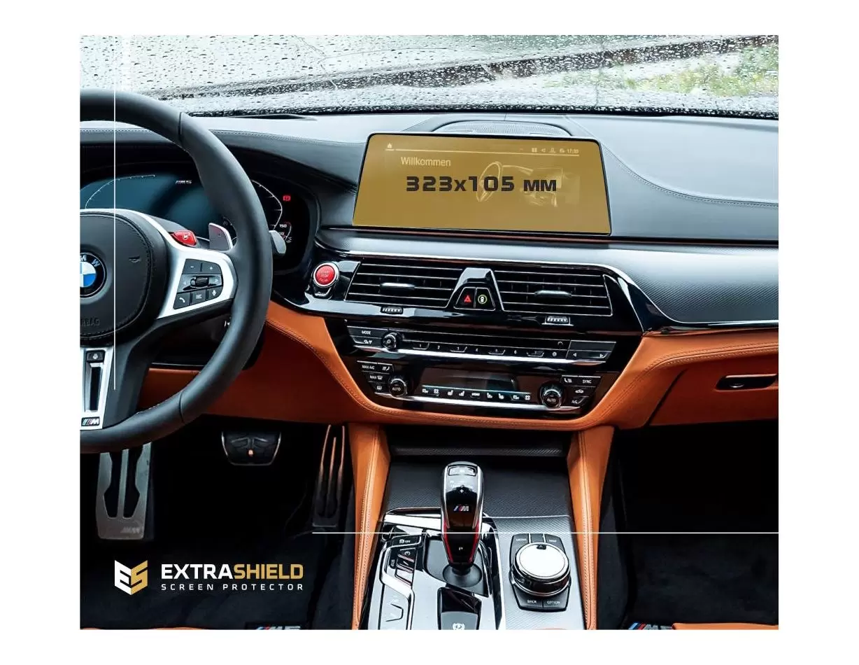 BMW X4 (G02) 2018 - 2021 Multimedia 11,25" Vetro Protettivo HD trasparente di navigazione Protezione
