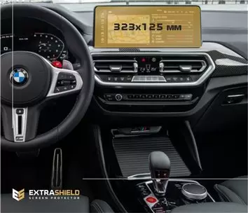 BMW X4 (G02) 2018 - 2021 Multimedia 11,65" Vetro Protettivo HD trasparente di navigazione Protezione