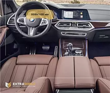 BMW X4 (G02) 2021 - Present Multimedia 10,25" Vetro Protettivo HD trasparente di navigazione Protezione