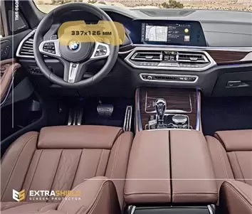 BMW X4 (G02) 2021 - Present Multimedia 12,3" Vetro Protettivo HD trasparente di navigazione Protezione