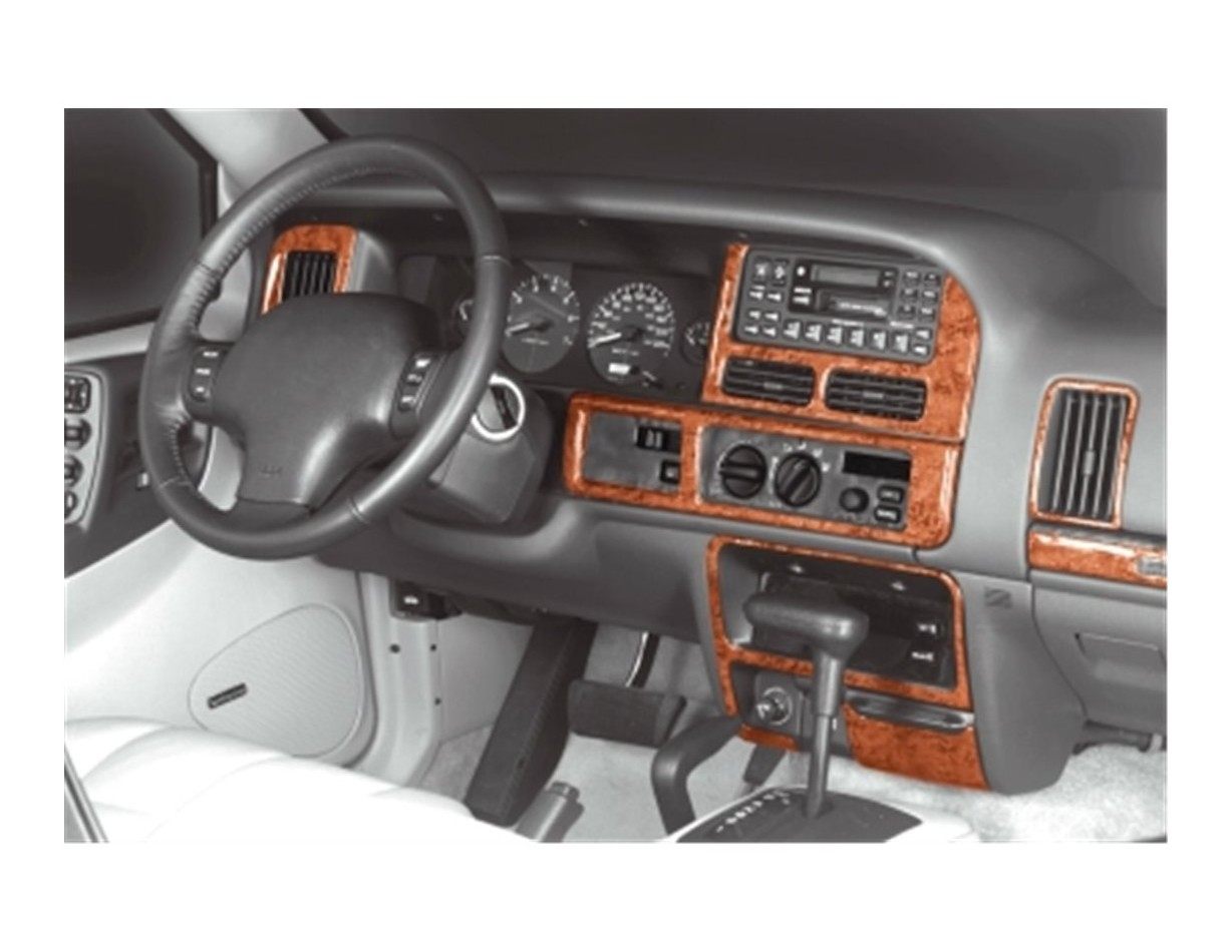 Chrysler Grand Cherokee 01.1996 Kit Rivestimento Cruscotto all'interno del veicolo Cruscotti personalizzati 10-Decori Chrysler Grand Cherokee 01.1996 Kit Rivestimento Cruscotto all'interno del veicolo Cruscotti personalizzati 10-Decori