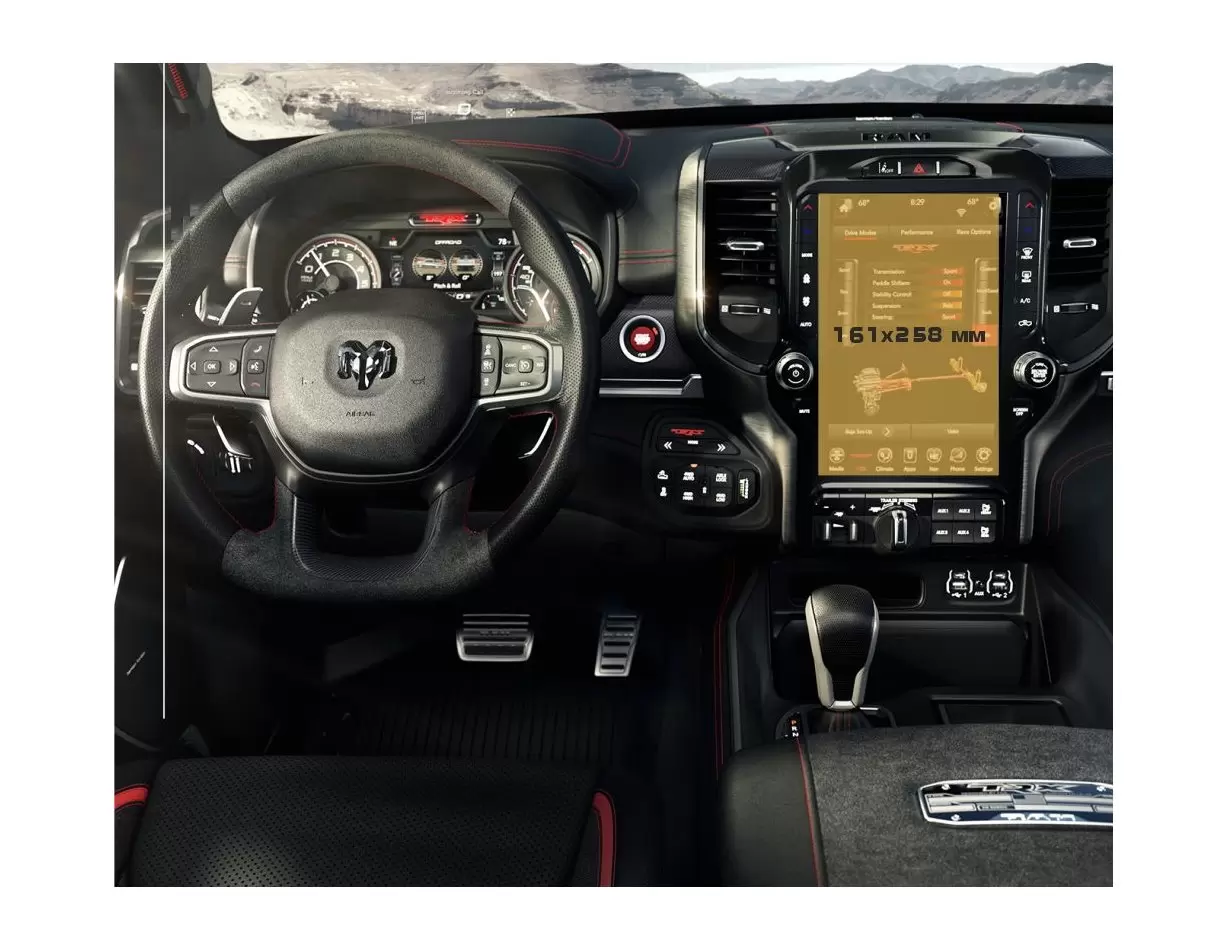 Chevrolet Volt 2015 - 2019 Multimedia 8" Vetro Protettivo HD trasparente di navigazione Protezione