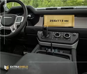 Lamborghini Urus 2017 - Present Multimedia + Climate-Control 10,1-8,6" Vetro Protettivo HD trasparente di navigazione Protezione