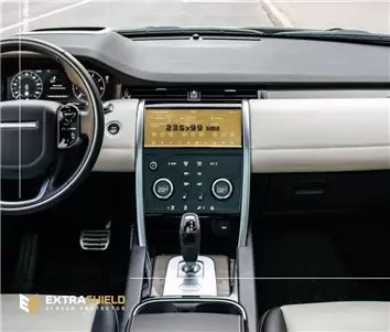 Land Rover Defender (90-110) 2019 - Present Multimedia 10" Vetro Protettivo HD trasparente di navigazione Protezione