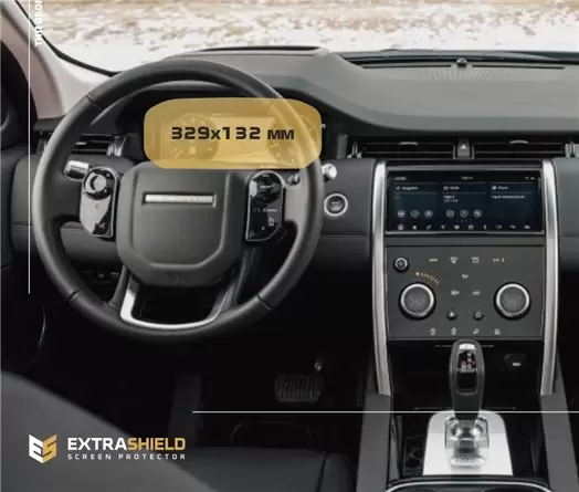 Land Rover Defender (90-110) 2019 - Present Multimedia Touch Pro 10" Vetro Protettivo HD trasparente di navigazione Protezione