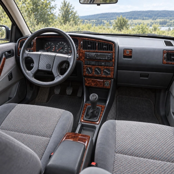 Volkswagen Passat 1995-1997 cambio manuale kit rivestimento cruscotto e interni 3D 11 pezzi