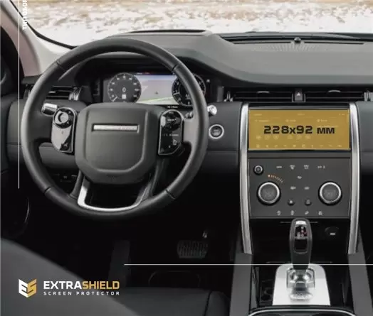 Land Rover Discovery Sport (L550) 2020 - Present Digital Speedometer Vetro Protettivo HD trasparente di navigazione Protezione