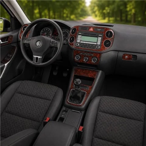 Volkswagen Tiguan 2010+ set completo, cambio manuale AC Control kit cruscotto 3D