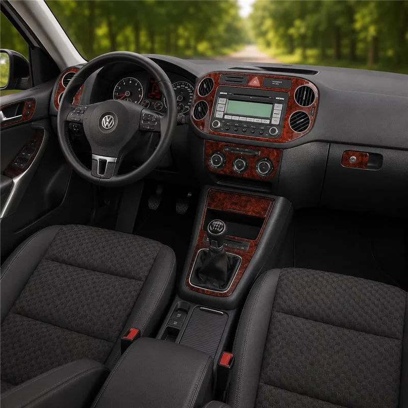 Volkswagen Tiguan 2010+ set completo, cambio manuale AC Control kit cruscotto 3D