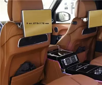 Land Rover Range Rover (L405) 2012-2017 Multimedia Vetro Protettivo HD trasparente di navigazione Protezione