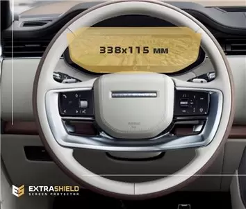 Land Rover Range Rover (L405) 2012-2017 Passenger monitors (2 pcs,) Vetro Protettivo HD trasparente di navigazione Protezione