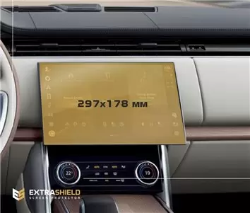 Land Rover Range Rover (L405) 2017 - Present Passenger monitors (2 pcs,) Vetro Protettivo HD trasparente di navigazione Protezio