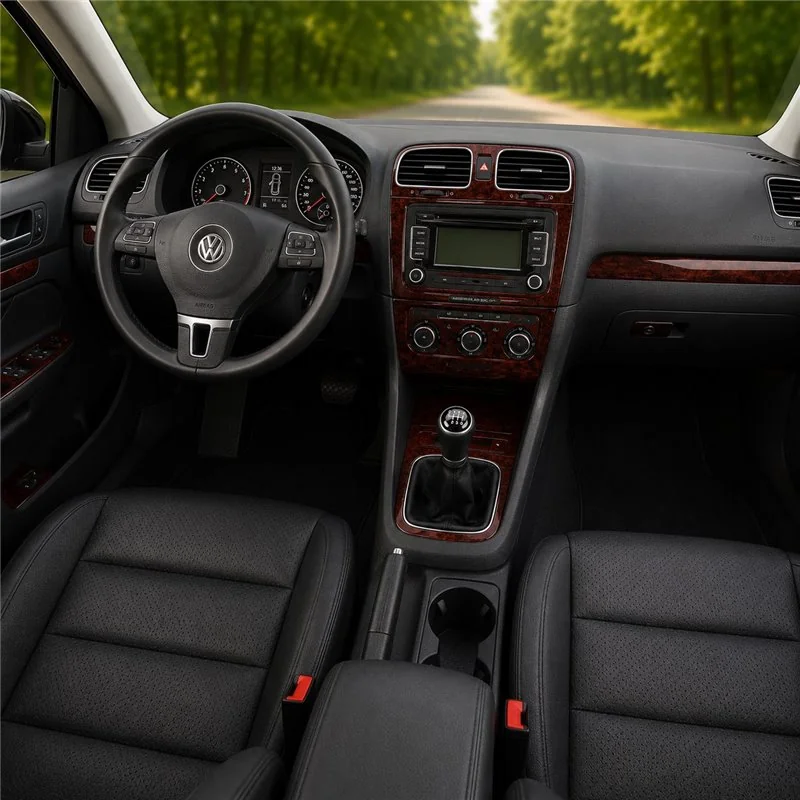 Volkswagen Jetta 2010-2010 set completo, cambio manuale kit cruscotto 3D