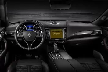 Maserati Levante 2016 - Present Multimedia 8,4" Vetro Protettivo HD trasparente di navigazione Protezione